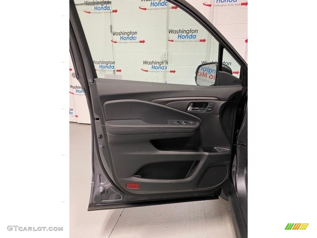 2020 Pilot EX-L AWD - Modern Steel Metallic / Black photo #10