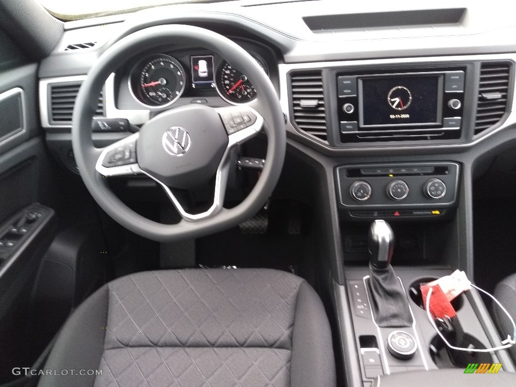 2020 Volkswagen Atlas Cross Sport S 4Motion Titan Black Dashboard Photo #137544573