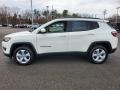 2020 White Jeep Compass Latitude 4x4  photo #3