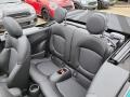 2020 Mini Convertible Carbon Black Interior Rear Seat Photo