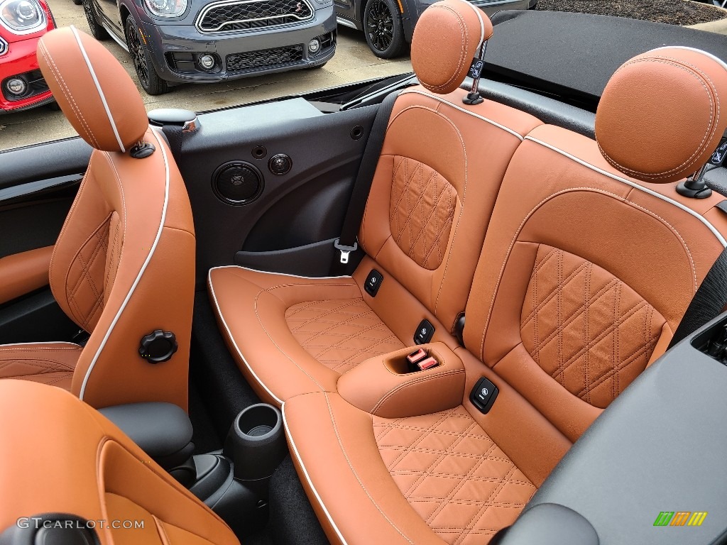 Malt Brown Interior 2020 Mini Convertible Cooper S Photo #137547540