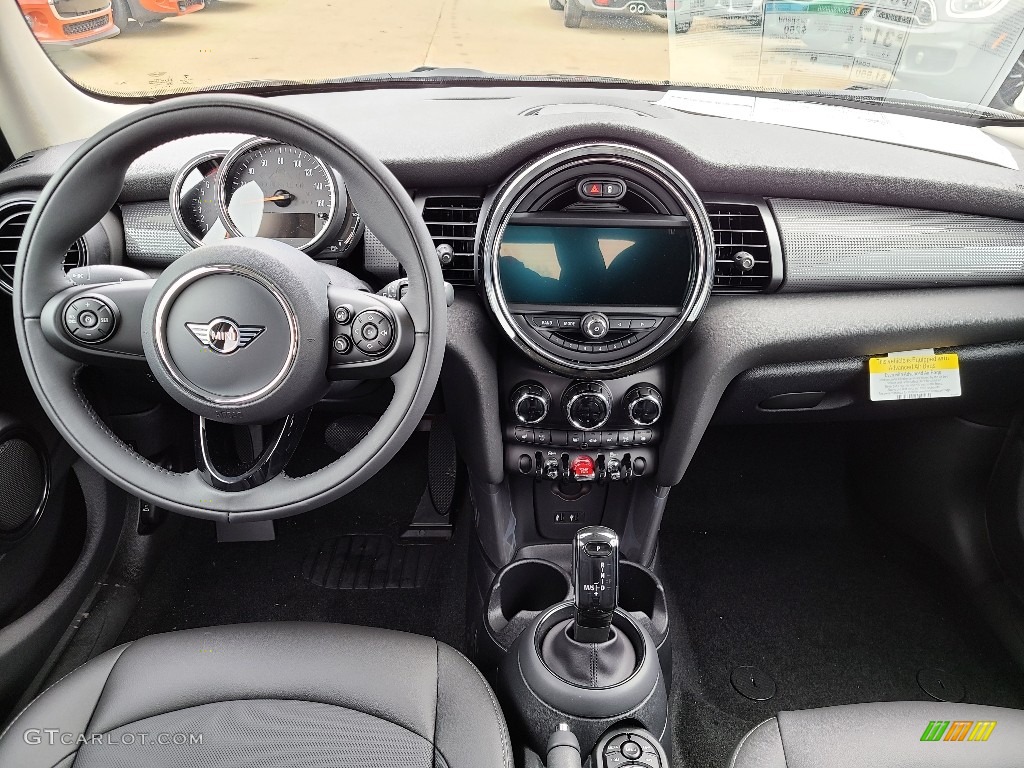 2020 Mini Hardtop Cooper 4 Door Carbon Black Dashboard Photo #137547705
