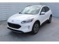 2020 Star White Metallic Tri-Coat Ford Escape SEL  photo #4