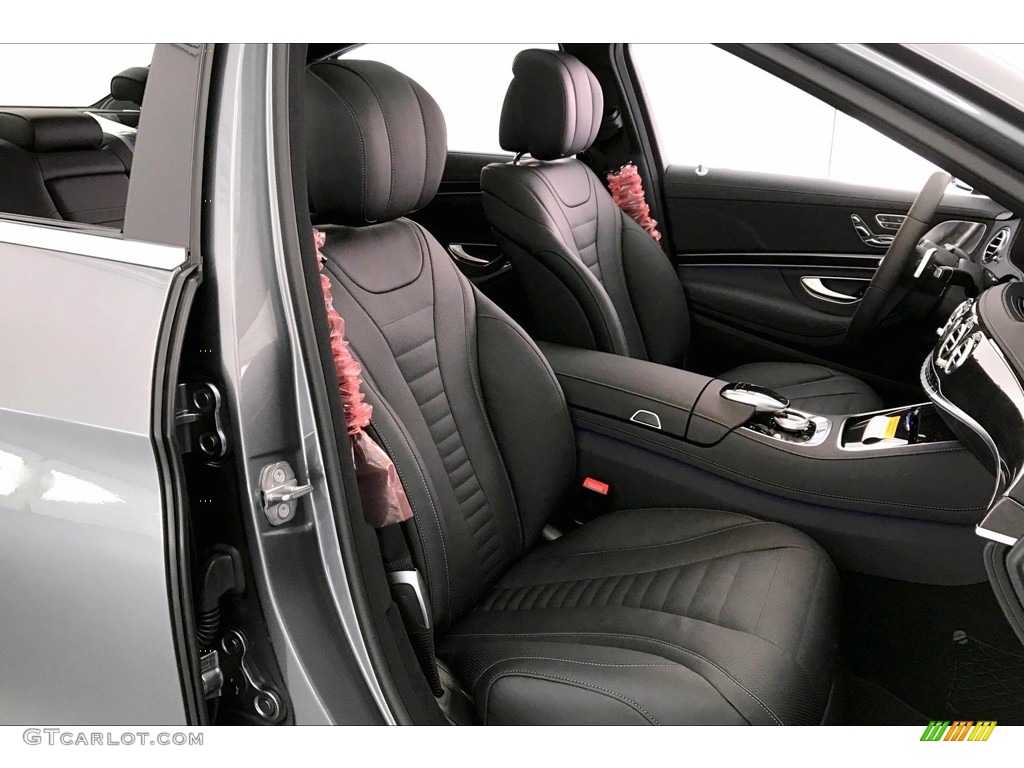 Black Interior 2020 Mercedes-Benz S 560 Sedan Photo #137549370