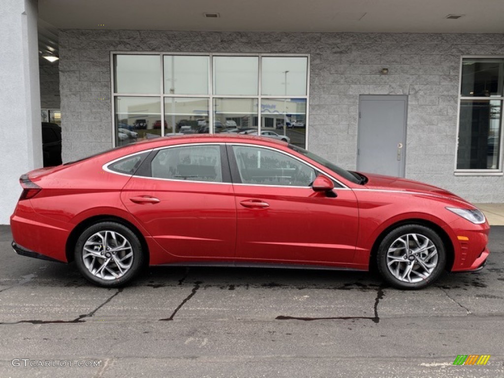 Calypso Red 2020 Hyundai Sonata SEL Exterior Photo #137550171