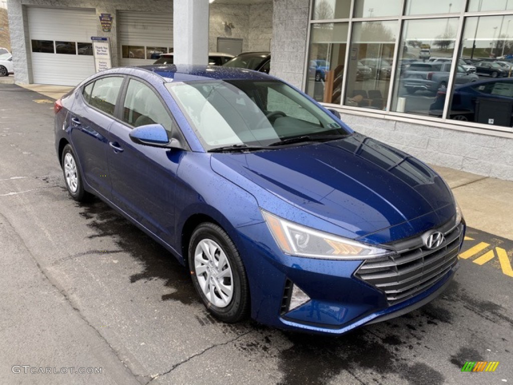 Lakeside Blue Hyundai Elantra