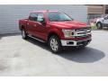 2020 Rapid Red Ford F150 XLT SuperCrew 4x4  photo #2