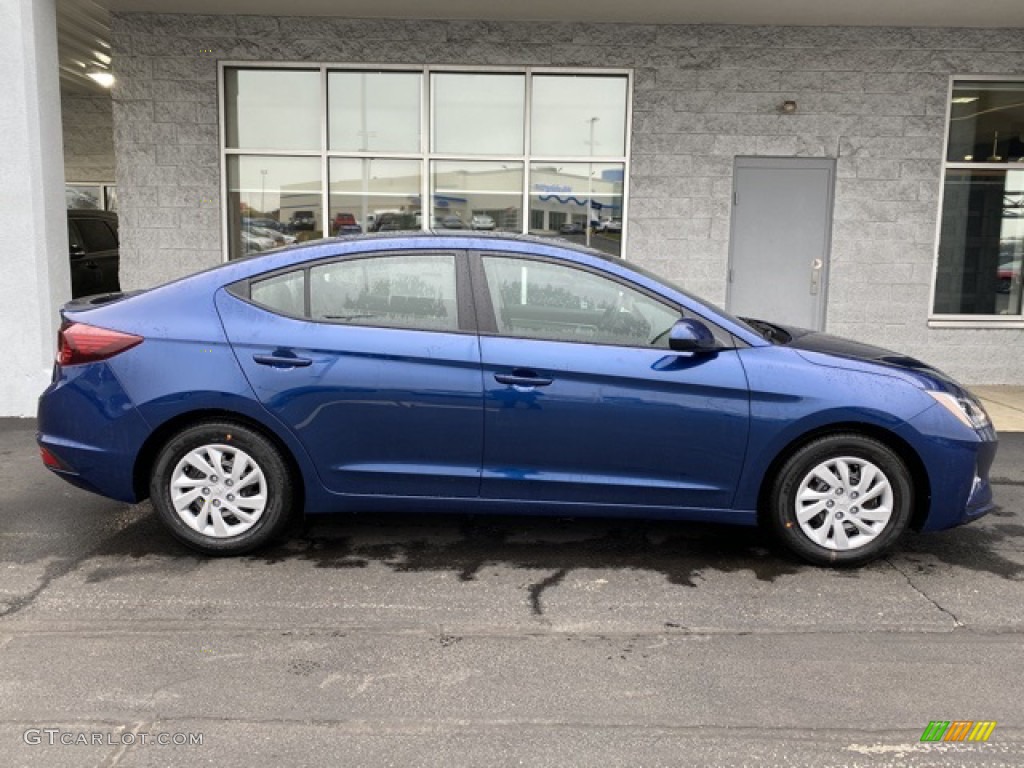 2020 Elantra SE - Lakeside Blue / Gray photo #2