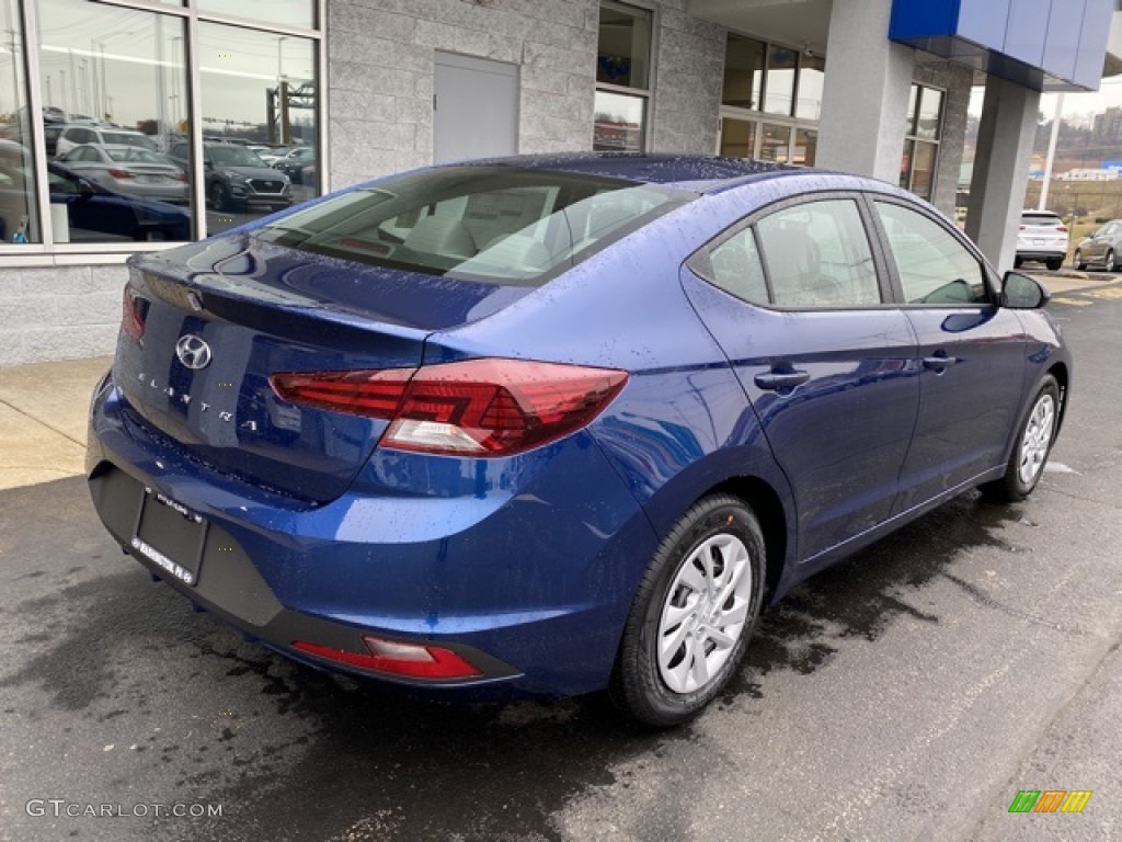 2020 Elantra SE - Lakeside Blue / Gray photo #3