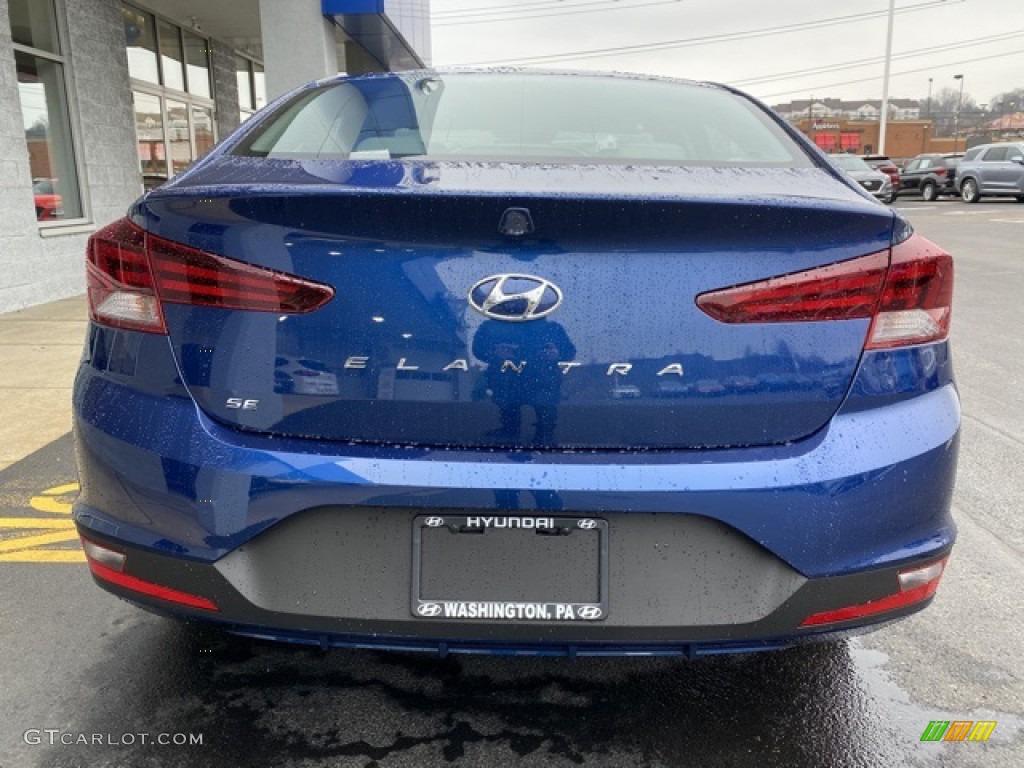 2020 Elantra SE - Lakeside Blue / Gray photo #4