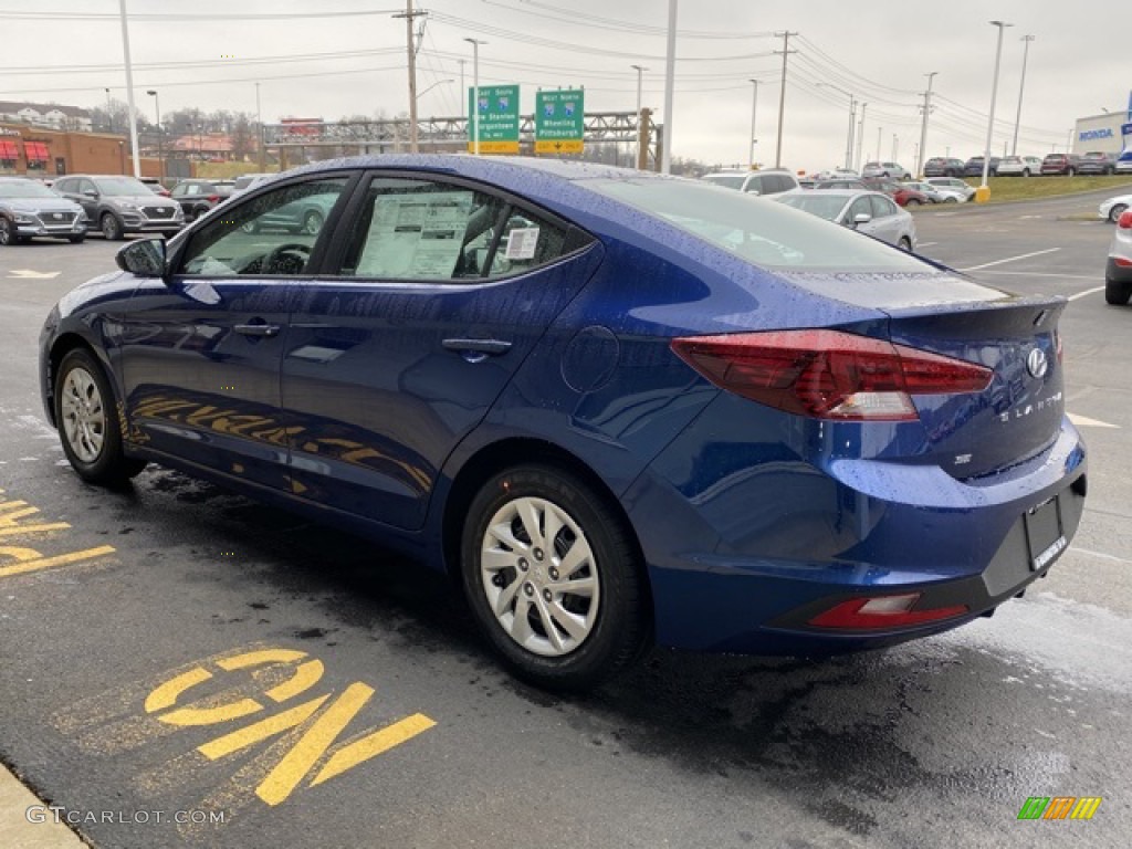 2020 Elantra SE - Lakeside Blue / Gray photo #5