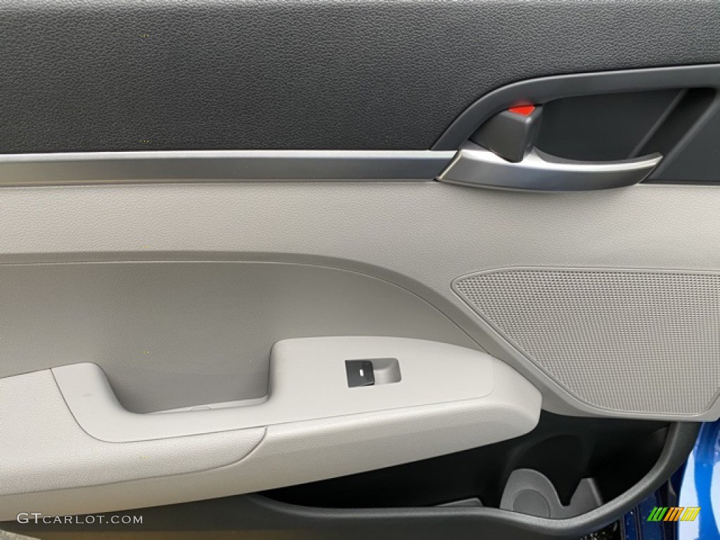 2020 Elantra SE - Lakeside Blue / Gray photo #13