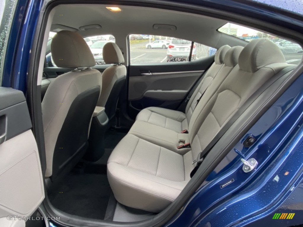2020 Elantra SE - Lakeside Blue / Gray photo #14