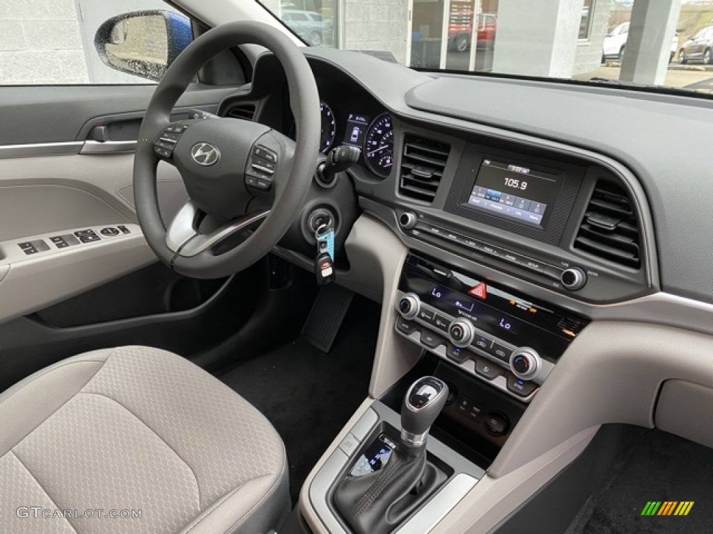 2020 Elantra SE - Lakeside Blue / Gray photo #18