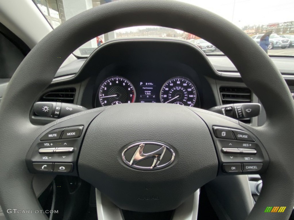 2020 Elantra SE - Lakeside Blue / Gray photo #21