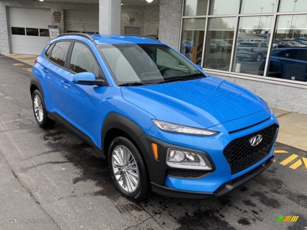 Surf Blue 2020 Hyundai Kona SEL AWD Exterior Photo #137551893