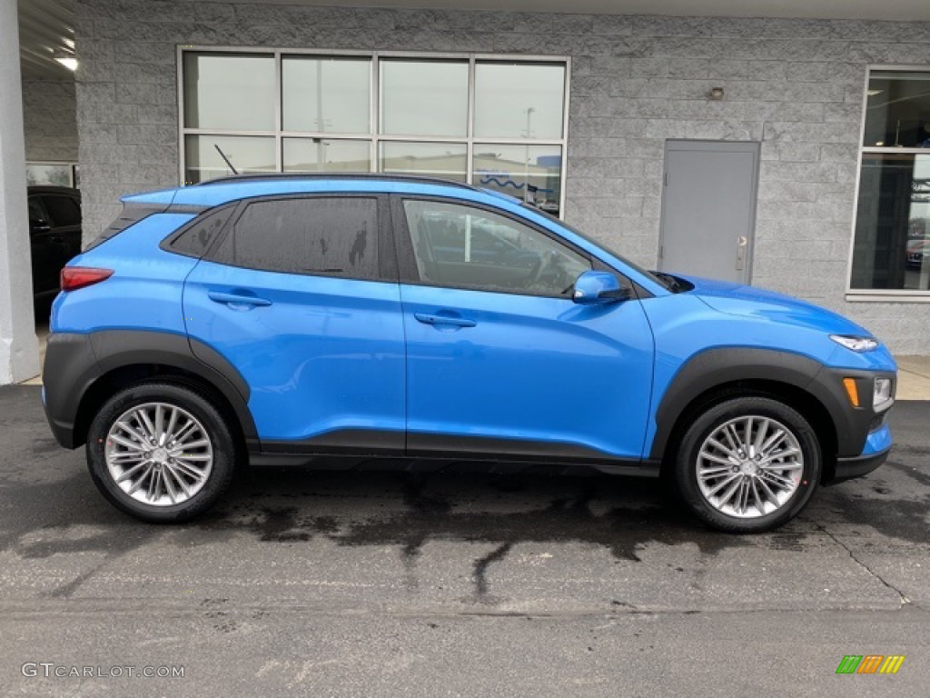 Surf Blue 2020 Hyundai Kona SEL AWD Exterior Photo #137551917