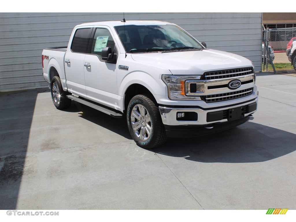 2020 F150 XLT SuperCrew 4x4 - Oxford White / Medium Earth Gray photo #2