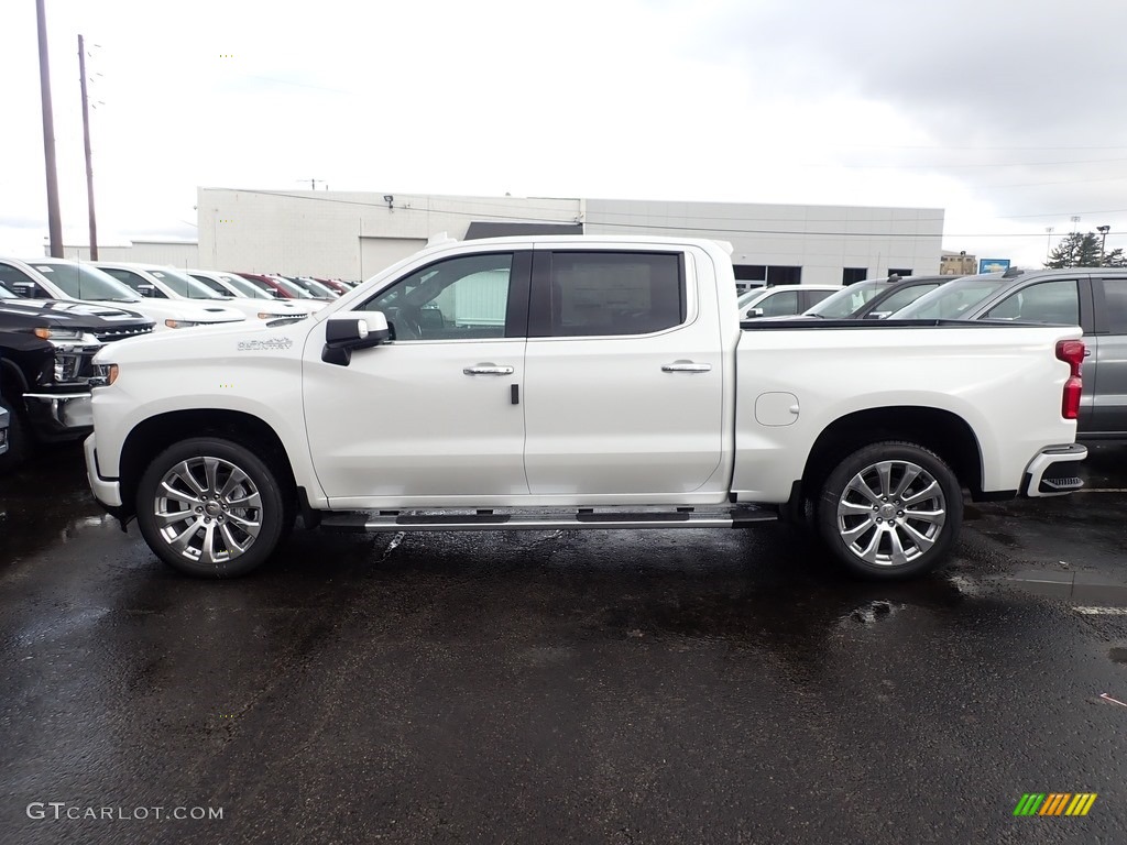 2020 Silverado 1500 High Country Crew Cab 4x4 - Iridescent Pearl Tricoat / Jet Black photo #2