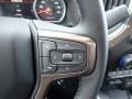 Jet Black Steering Wheel Photo for 2020 Chevrolet Silverado 1500 #137553552