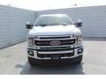 Oxford White - F250 Super Duty Lariat Crew Cab 4x4 Photo No. 3
