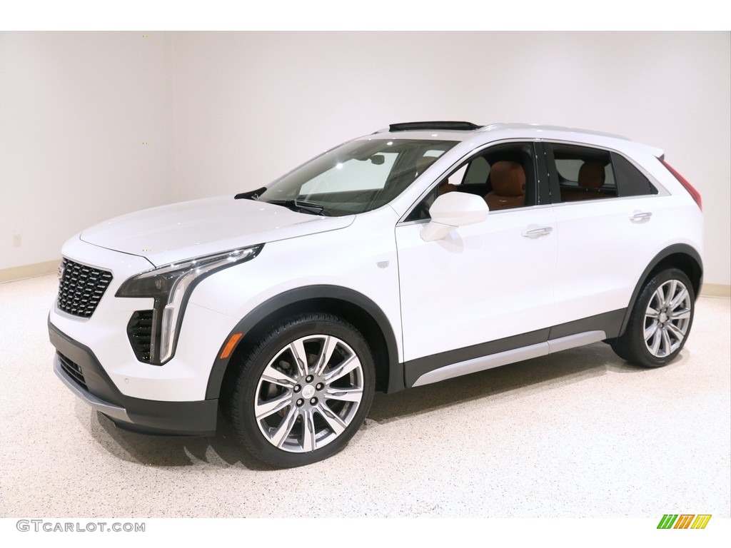 Crystal White Tricoat 2019 Cadillac XT4 Premium Luxury AWD Exterior Photo #137553672
