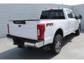 Oxford White - F250 Super Duty Lariat Crew Cab 4x4 Photo No. 8