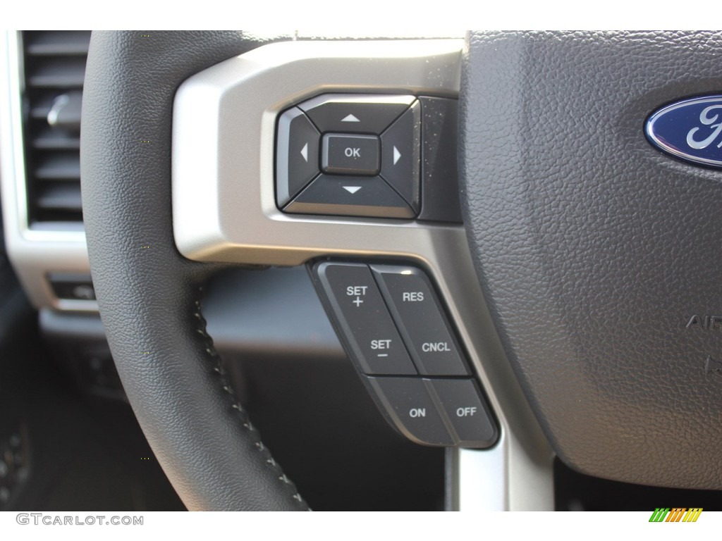 2020 F250 Super Duty Lariat Crew Cab 4x4 - Oxford White / Black photo #11