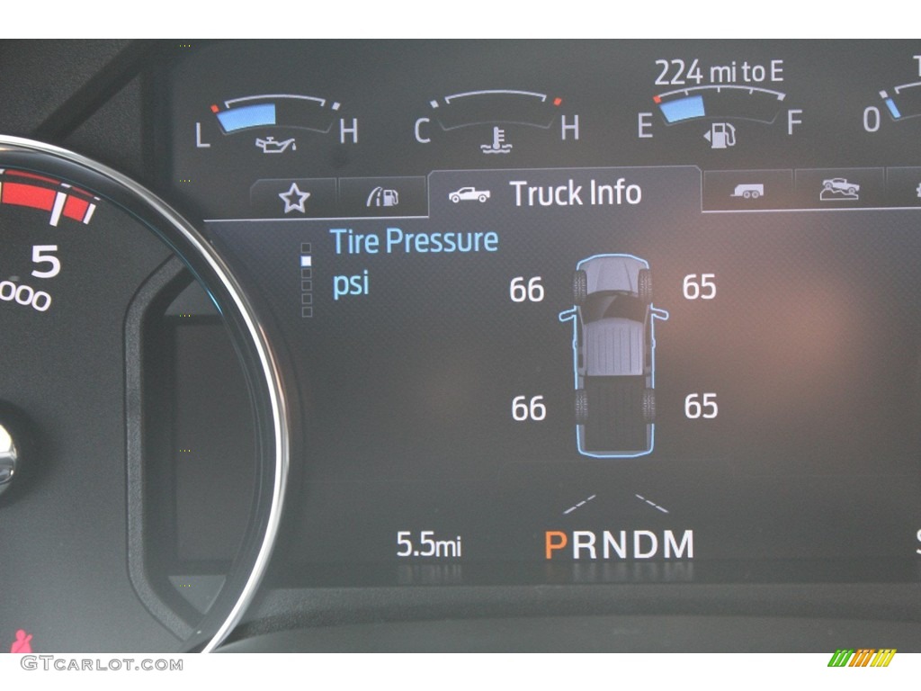 2020 F250 Super Duty Lariat Crew Cab 4x4 - Oxford White / Black photo #14