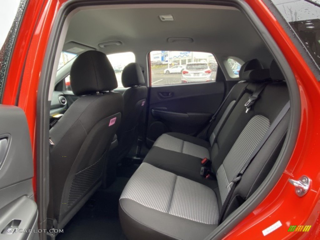 2020 Kona SEL AWD - Sunset Orange / Black photo #14