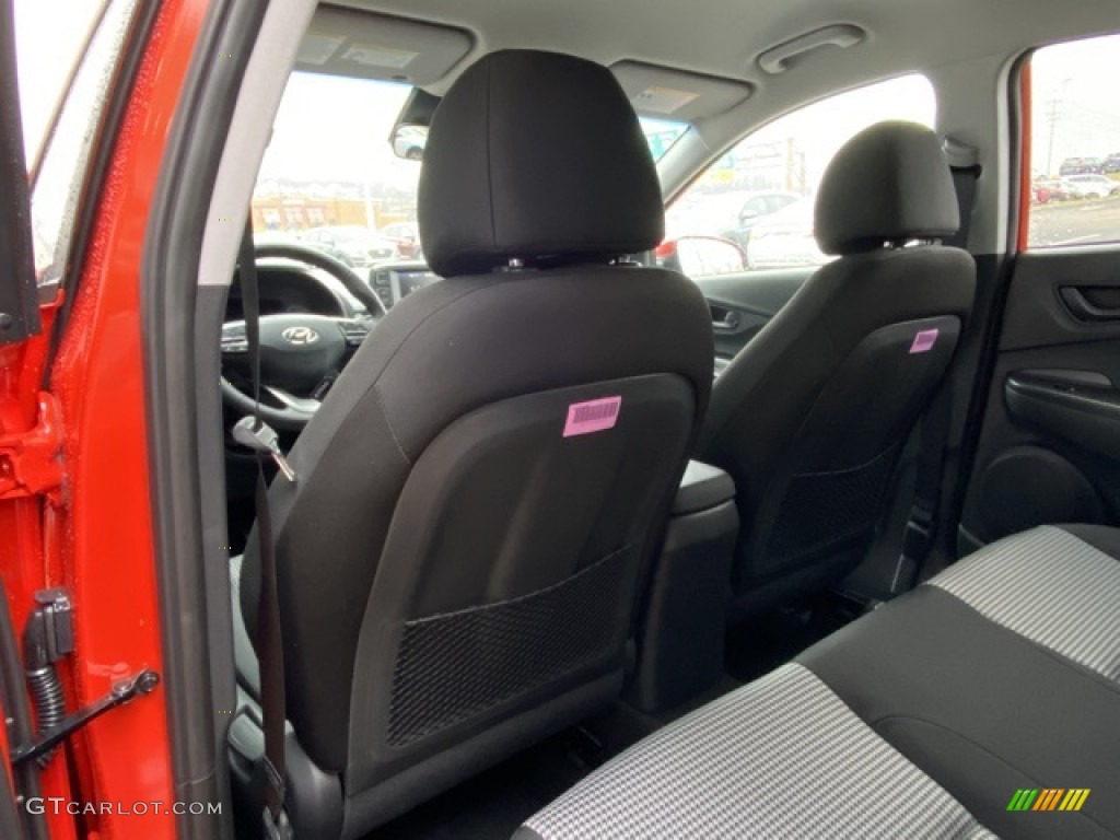 2020 Kona SEL AWD - Sunset Orange / Black photo #15