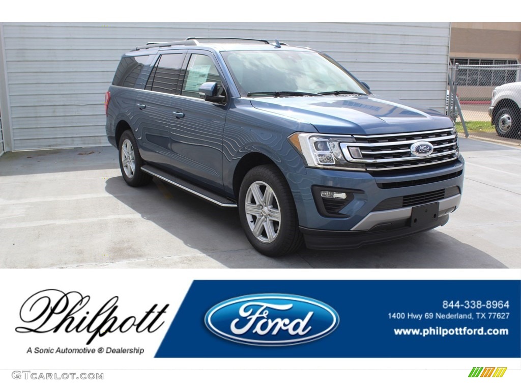 2020 Expedition XLT Max - Blue / Medium Stone photo #1