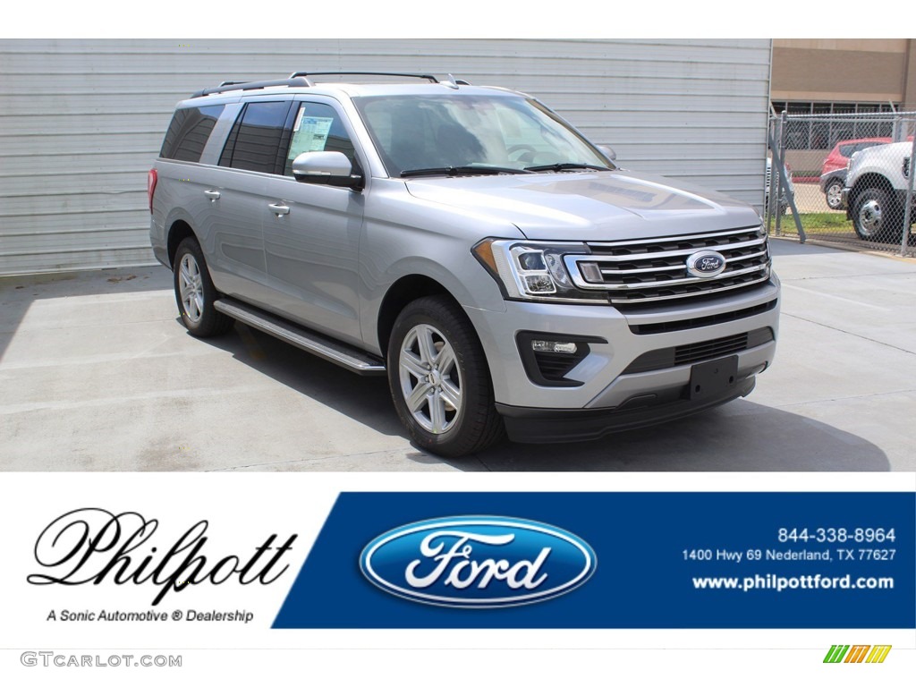 2020 Expedition XLT Max - Iconic Silver / Ebony photo #1