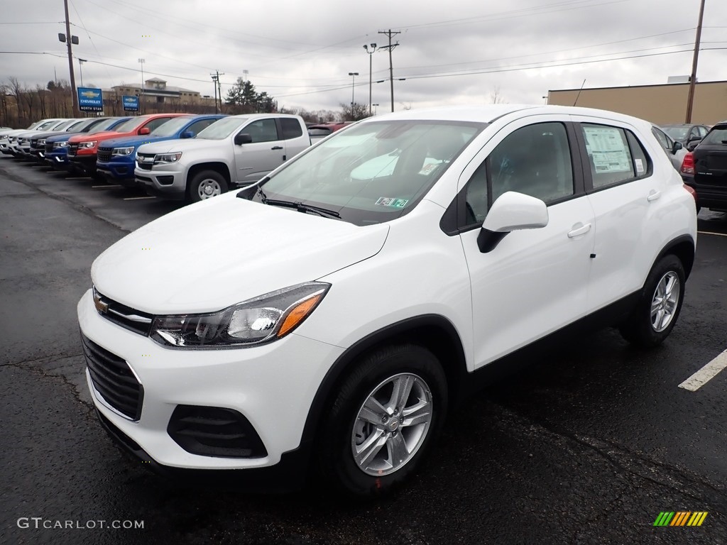 Summit White 2020 Chevrolet Trax LS Exterior Photo #137556118