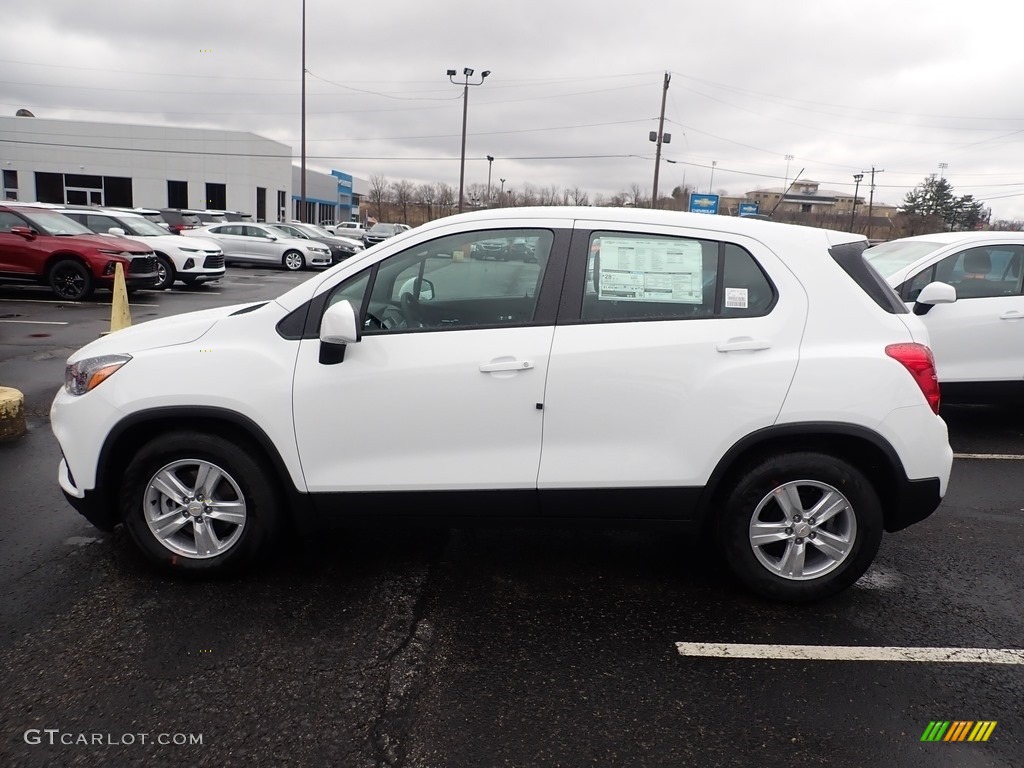 Summit White 2020 Chevrolet Trax LS Exterior Photo #137556133