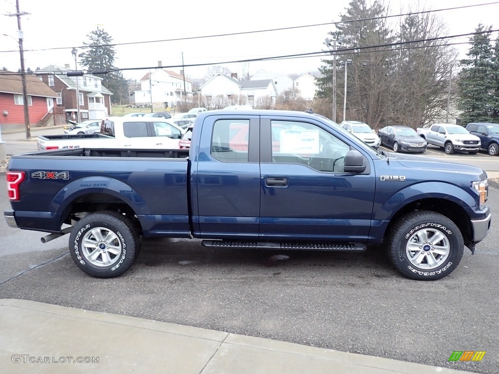 Blue Jeans 2020 Ford F150 XLT SuperCab 4x4 Exterior Photo #137561254