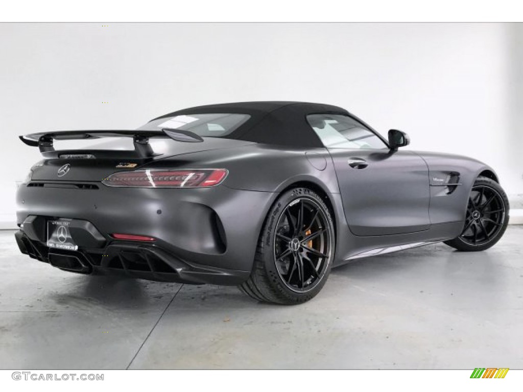 2020 AMG GT R Roadster - designo Selenite Grey Magno (Matte) / Black photo #13