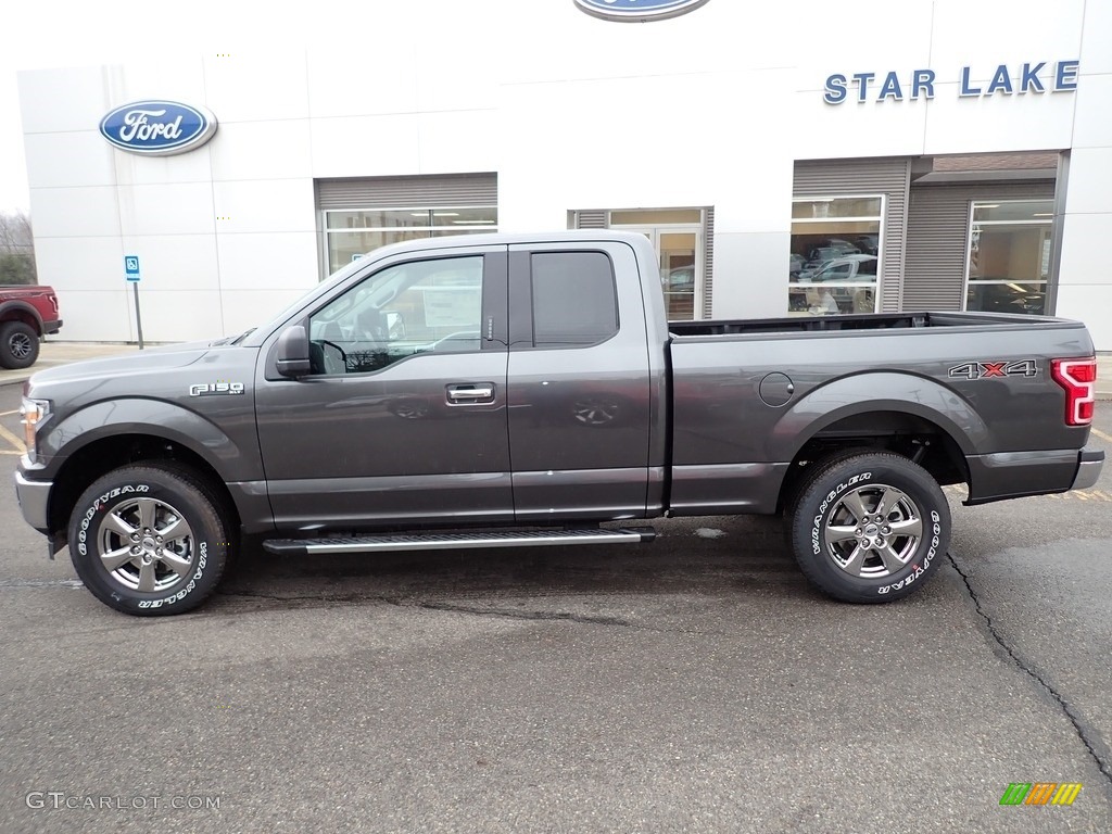 2020 F150 XLT SuperCab 4x4 - Magnetic / Medium Earth Gray photo #2