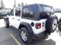 2020 Bright White Jeep Wrangler Unlimited Altitude 4x4  photo #3