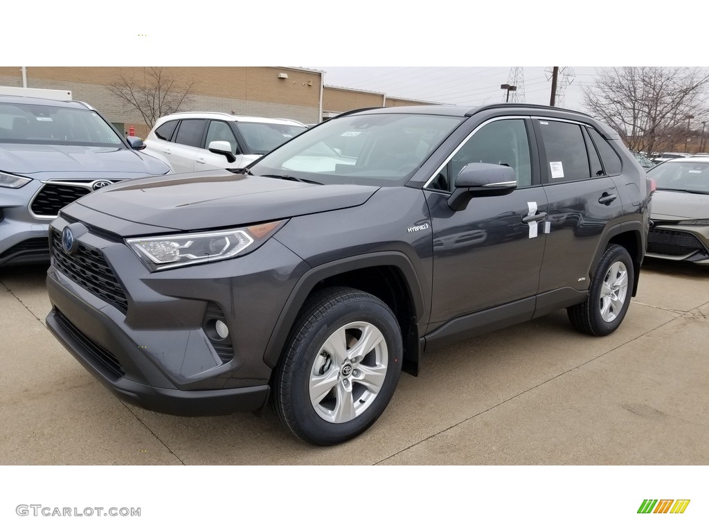2020 RAV4 XLE AWD Hybrid - Magnetic Gray Metallic / Black photo #1