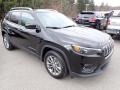 Diamond Black Crystal Pearl 2020 Jeep Cherokee Latitude Plus Exterior