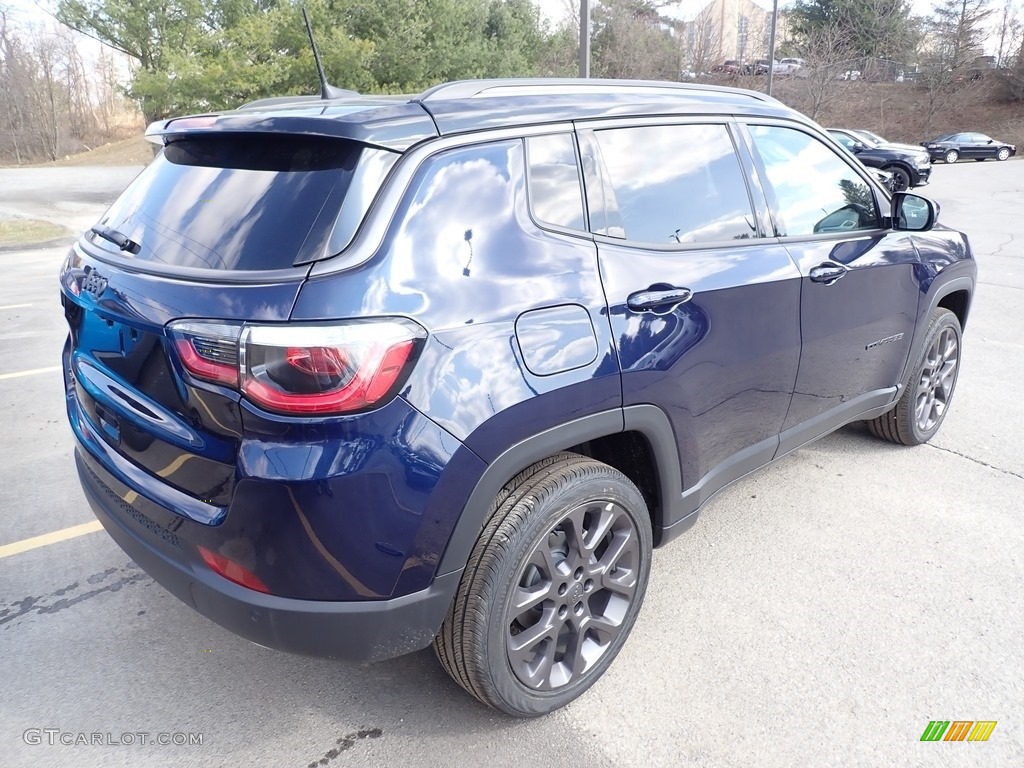 2020 Compass Limted 4x4 - Jazz Blue Pearl / Black photo #5