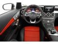 2018 Mercedes-Benz C Red Pepper/Black Interior Front Seat Photo