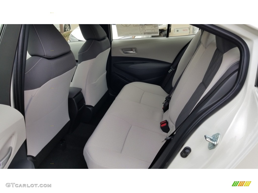 2020 Corolla LE Hybrid - Blizzard Pearl White / Light Gray photo #3