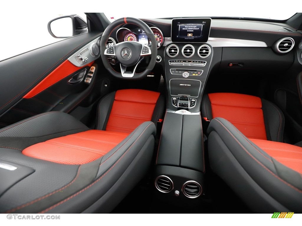Red Pepper/Black Interior 2018 Mercedes-Benz C 63 S AMG Cabriolet Photo #137562955