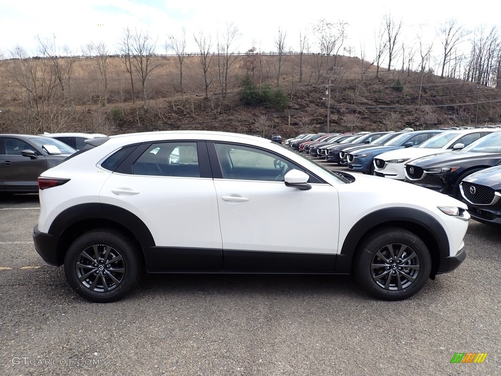 2020 CX-30 AWD - Snowflake White Pearl Mica / Black photo #1