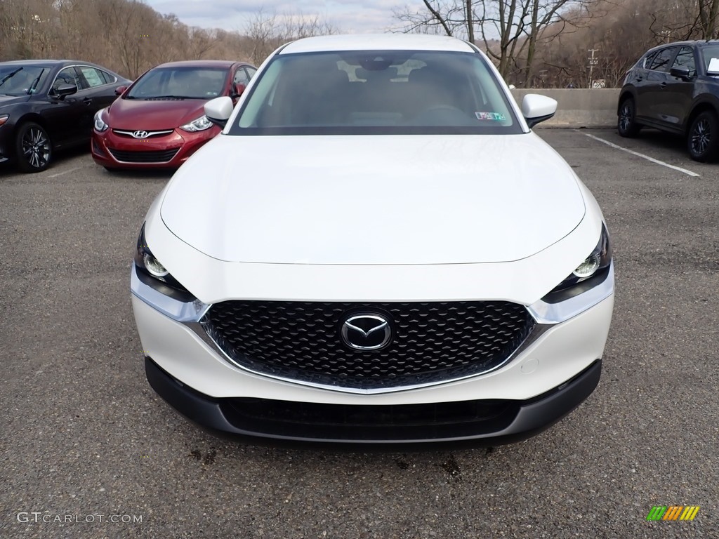 2020 CX-30 AWD - Snowflake White Pearl Mica / Black photo #4