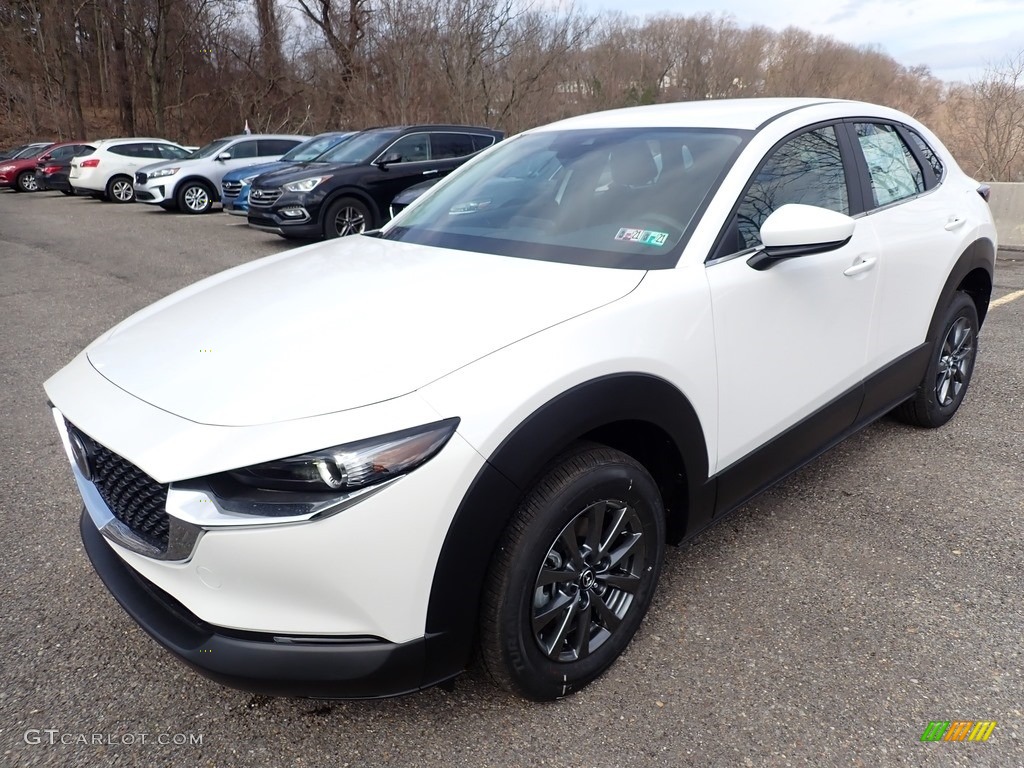 2020 CX-30 AWD - Snowflake White Pearl Mica / Black photo #5