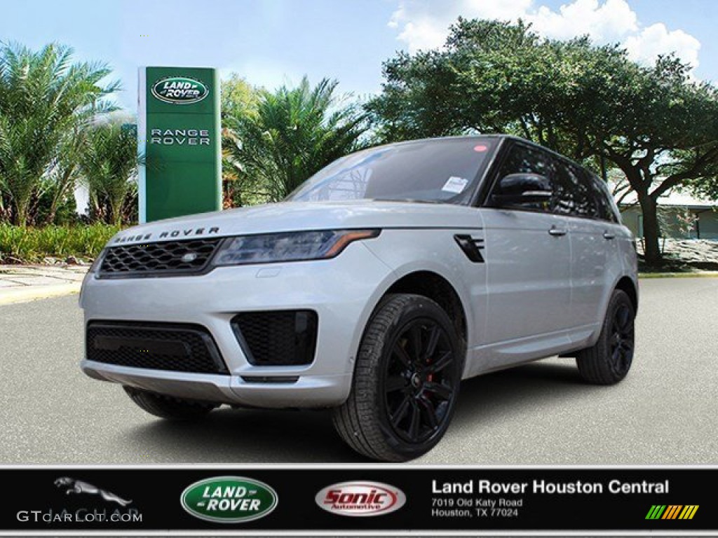 2020 Range Rover Sport HST - Indus Silver Metallic / Ebony/Ebony photo #1