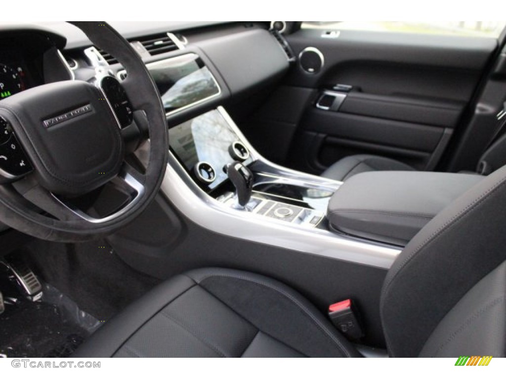 2020 Range Rover Sport HST - Indus Silver Metallic / Ebony/Ebony photo #12